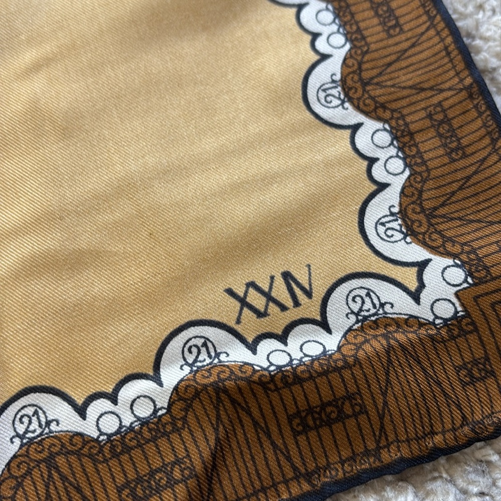 Vintage The 21 Club Scarf - Picture 2 of 7